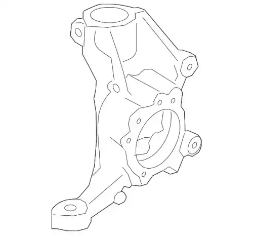 Кулак поворотный MOBIS 51711J5000