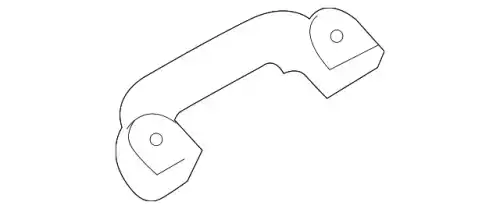 Ручка двери MOBIS 85343A9100BGA