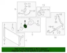 ШКИВ КОМПРЕССОРА КОНДИЦИОНЕРА 976433T201 MOBIS