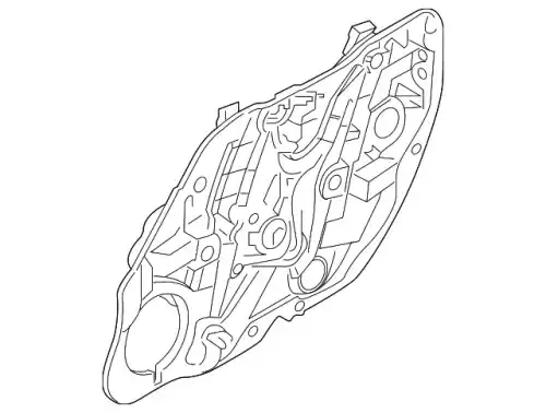 ВНУТРЕННЯЯ ПАНЕЛЬ ДВЕРИ 82481J5000 HYUNDAI