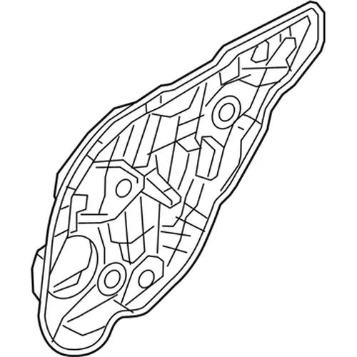 ВНУТРЕННЯЯ ПАНЕЛЬ ДВЕРИ 83471D4000 HYUNDAI