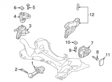 КРОНШТЕЙН ДВИГАТЕЛЯ 21950C1400 HYUNDAI