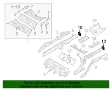 КРОНШТЕЙН ПАНЕЛИ БАМПЕРА 65718J5000 HYUNDAI