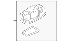 ЛАМПА САЛОНА 92861B2000BF3 HYUNDAI
