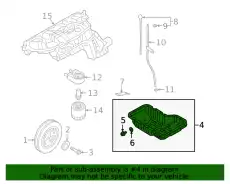 Поддон картера двигателя HYUNDAI / KIA 215102CTA0