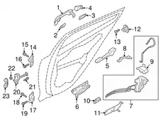 ОГРАНИЧИТЕЛЬ ДВЕРИ 79490J5000 HYUNDAI