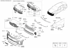 ОПОРНАЯ ПЛАНКА БАМПЕРА 86555J5000 HYUNDAI