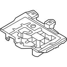 ПОДДОН АККУМУЛЯТОРА 37150D5000 HYUNDAI