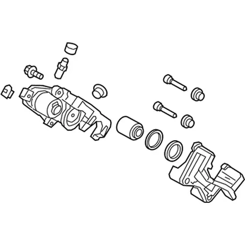 ТОРМОЗНОЙ СУППОРТ 58311D5A50 HYUNDAI
