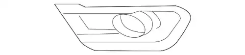 Решетка бампера HONDA 71156TLAA01