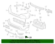 Фара противотуманная HONDA 71166TLAA00
