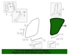 Ручка двери TOYOTA / LEXUS 6233233100