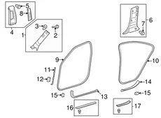 Ручка двери TOYOTA / LEXUS 6233233100