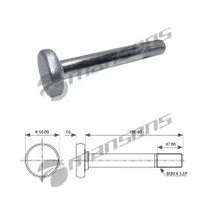 300253 Болт М30х180 MANSONS