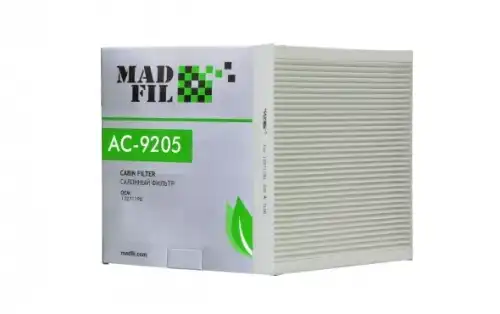 Салонный фильтр MADFIL AC9205