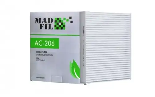 Салонный фильтр MADFIL AC206