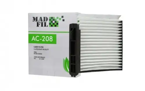Салонный фильтр MADFIL AC208