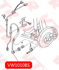 Датчик ABS VTR VW1010BS