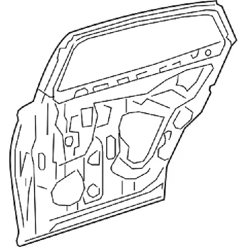 ДВЕРЬ 6700350120 TOYOTA / LEXUS