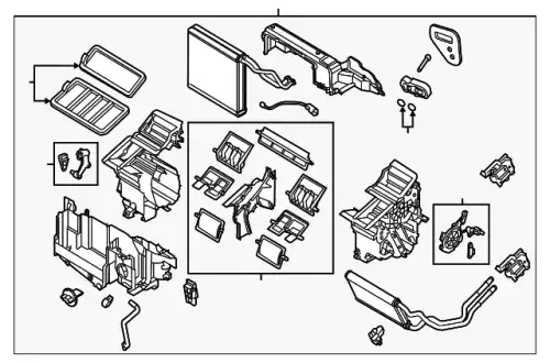 Отопитель воздушный MAZDA KB8C61130A