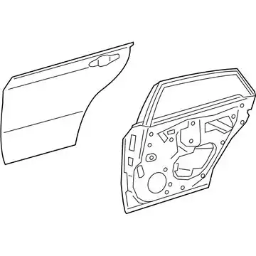 ДВЕРЬ 6700307040 TOYOTA / LEXUS