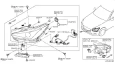 Фара NISSAN 260104HB0B