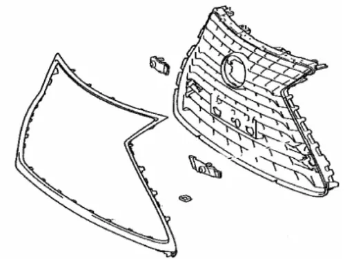 Решетка радиатора TOYOTA / LEXUS 5310178150