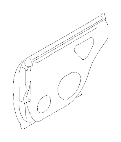 ДВЕРЬ 60409FE001 SUBARU
