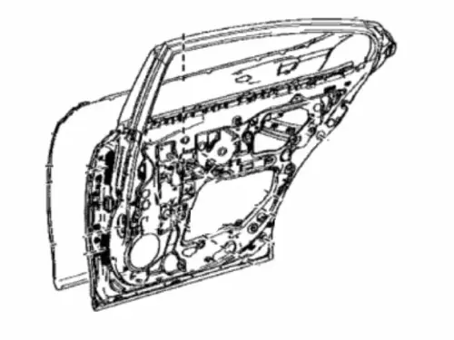 PANEL SUB-ASSY RR 6700433300 TOYOTA / LEXUS