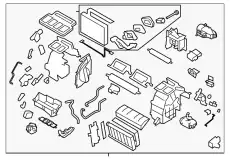Отопитель воздушный SUBARU 72110FJ083