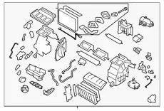 Отопитель воздушный SUBARU 72110FJ093