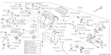 Отопитель воздушный SUBARU 72110FJ091