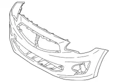 БАМПЕР 6400H293 MITSUBISHI