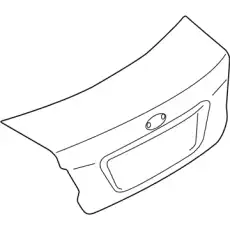 КРЫШКА БАГАЖНИКА 57509VA0509P SUBARU
