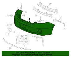 БАМПЕР 04715T3LA90ZZ HONDA