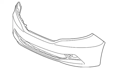 БАМПЕР 04711TK8A91ZZ HONDA