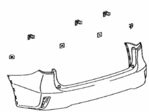 БАМПЕР 5215948937 TOYOTA / LEXUS