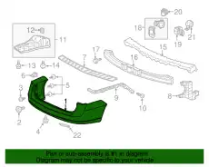 БАМПЕР 04715TK8A90ZZ HONDA