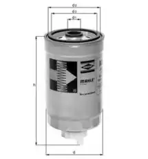Топливный фильтр MAHLE KC 196