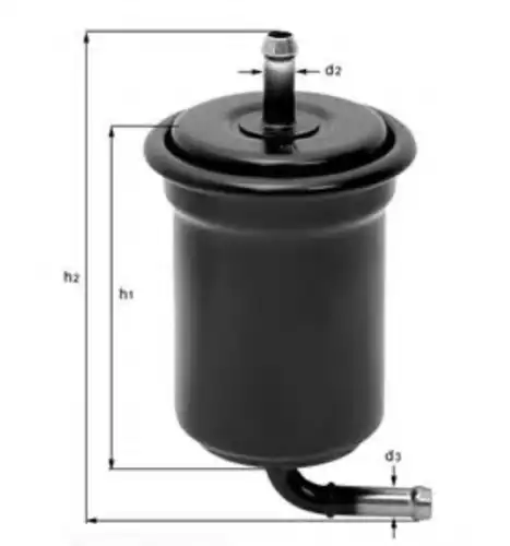Топливный фильтр MAHLE KL 113