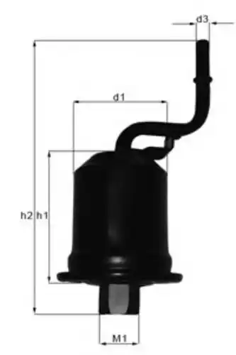 Топливный фильтр MAHLE KL 245