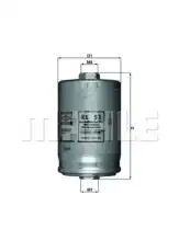 Топливный фильтр MAHLE KL51