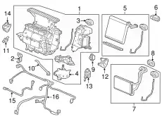 Осушитель кондиционера HONDA 80211T2FA01