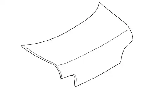 КРЫШКА БАГАЖНИКА 57501FA050 SUBARU