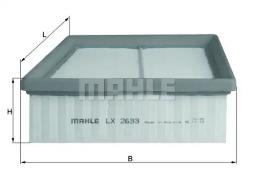 Фильтр воздушный MAHLE LX 2633