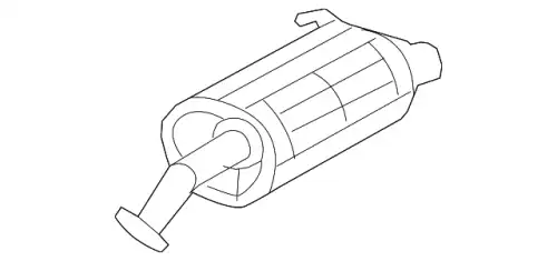 ГЛУШИТЕЛЬ 18307SXSA01 HONDA