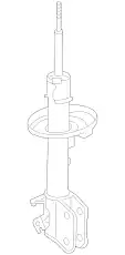 АМОРТИЗАТОР ПОДВЕСКИ 51605TK8A04 HONDA