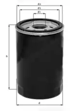 Фильтр масляный MAHLE OC31