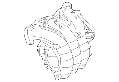 КОЛЛЕКТОР ВПУСКНОЙ 1540A379 MITSUBISHI