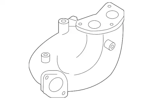 Коллектор выпускной SUBARU 14010AA160